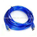Super 10m usb 2.0 printer cable A Male to USB B Male w/ferrit blue for PC